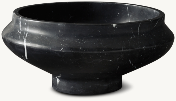 Marble Footed Bowl