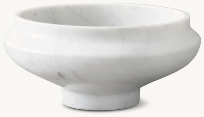 Marble Footed Bowl