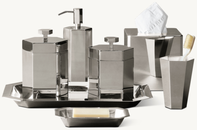 Lambeth Hexagonal Bath Accessories 