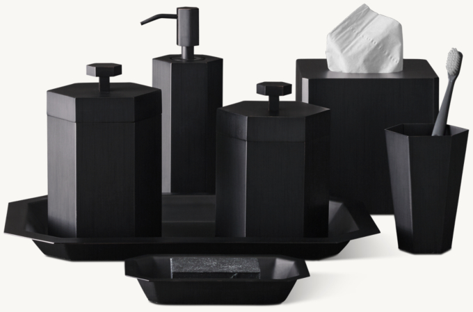 Lambeth Hexagonal Bath Accessories 