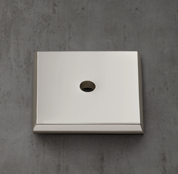 Square Knob Backplate