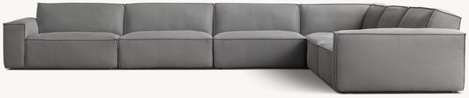 Como Modular Right-Arm L-Sectional