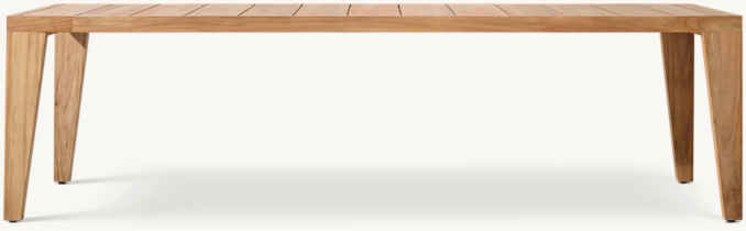 Maya Teak Rectangular Dining Table