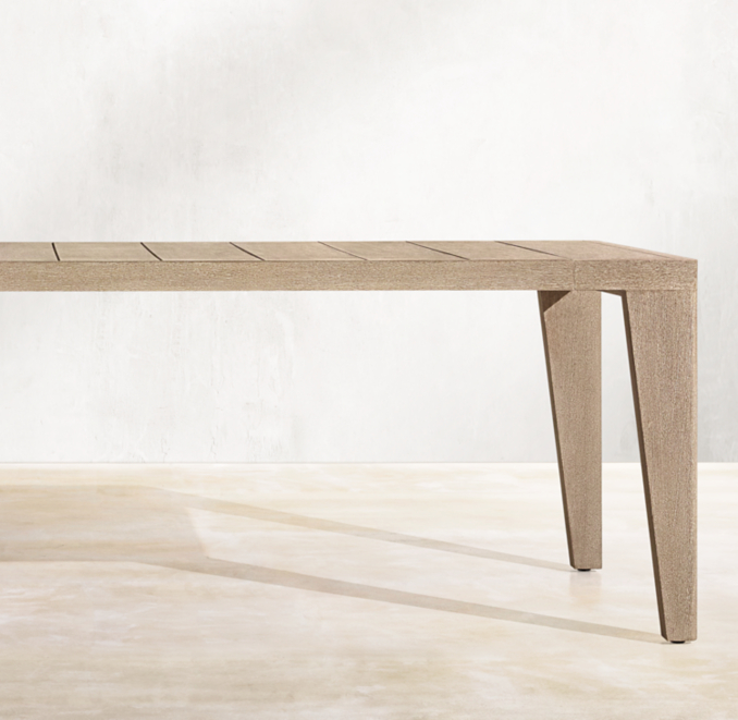 Maya Teak Rectangular Dining Table