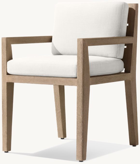 Maya Teak Dining Armchair