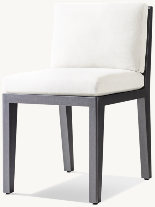 Maya Aluminum Dining Side Chair 