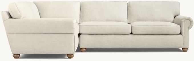 Original Lancaster Left-Arm L-Sectional