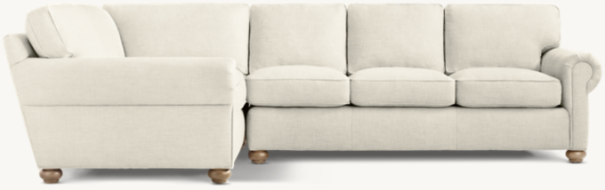 Original Lancaster 3-Seat Left-Arm L-Sectional