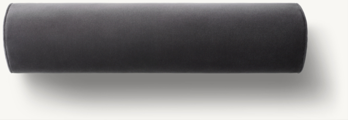 Italian Merino Wool Velvet Pillow Cover - Bolster