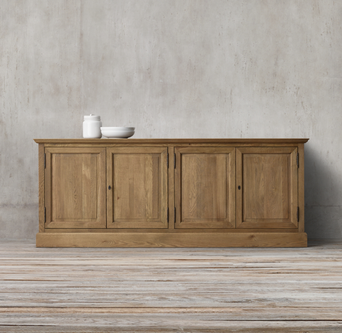 French Panel 4Door Sideboard