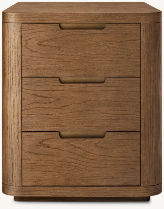 Breton Closed Bedside Table