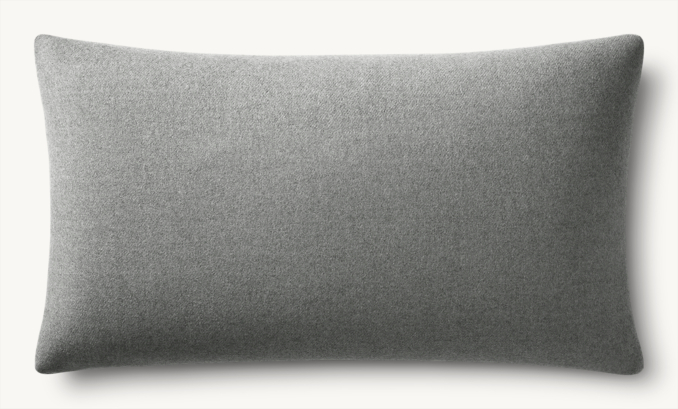 Holland & Sherry Wool Twill Pillow Collection | RH