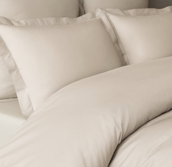 Italian Classic Percale Duvet Cover