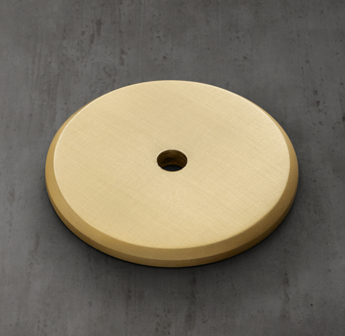 Round Knob Backplate