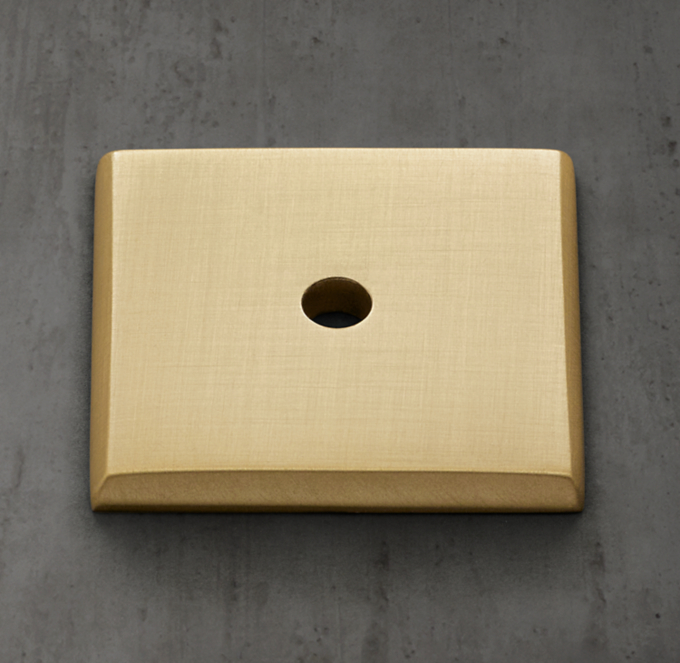 Square Knob Backplate