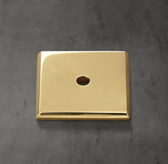 Square Knob Backplate