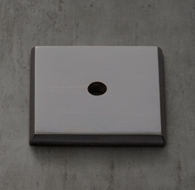 Square Knob Backplate