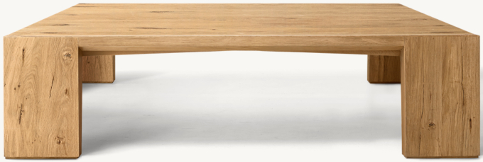 Wyeth Oak Square Coffee Table