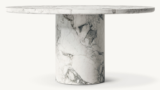 Vitolo Carved Round Dining Table