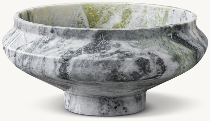Marble Footed Bowl