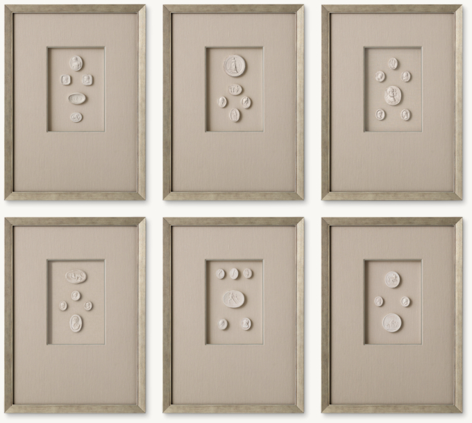 Italian Classical Intaglios - Vertical I-VI Collection