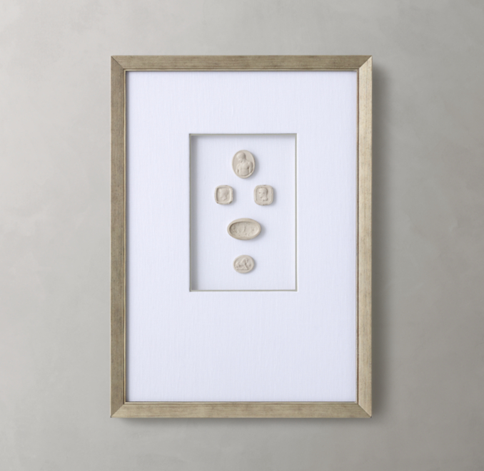 Front view of Italian Classical Intaglios - Vertical I 