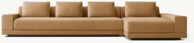 Cortona Right-Arm Sofa-Chaise Sectional