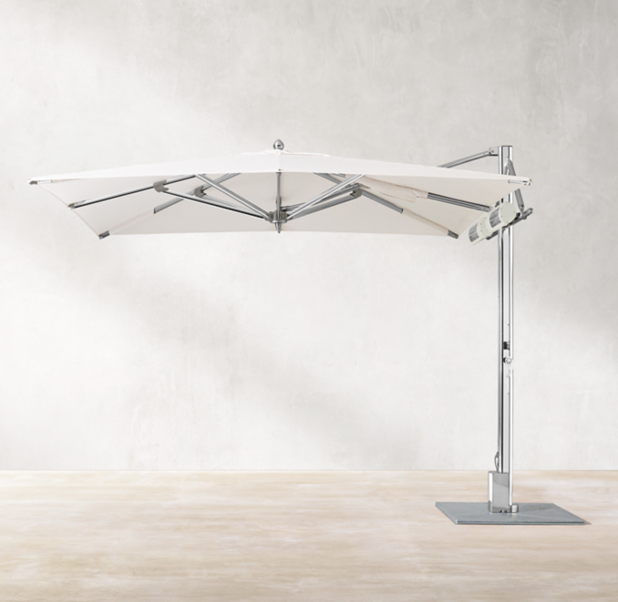 Tuuci® Ocean Master Max Cantilever Umbrella with LED & Heat Manual