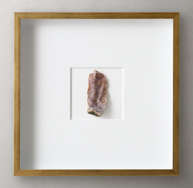 RHページ Natural Crystal on Linen - Selenite | RH