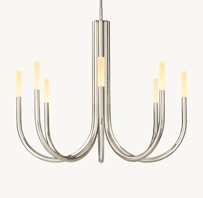 Rousseau Round Chandelier 38\"