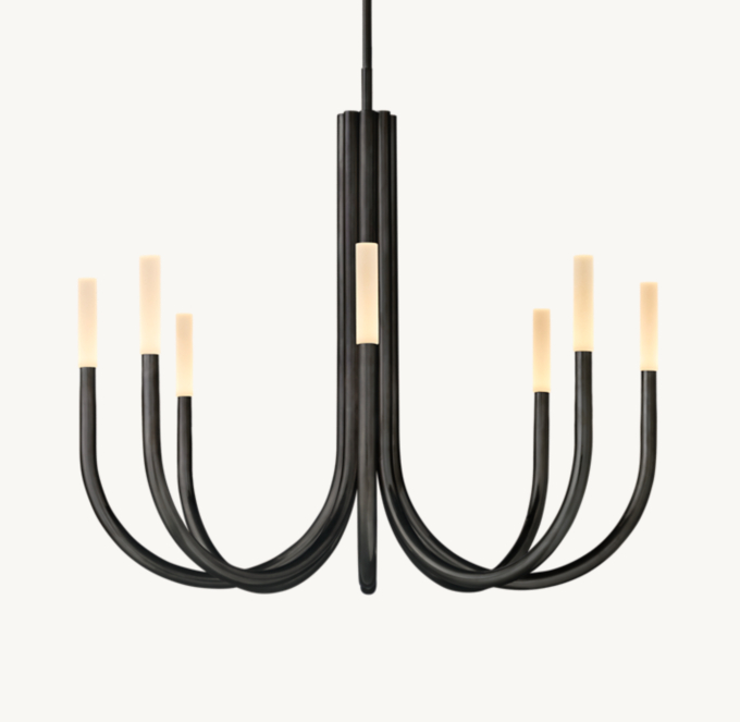 Rousseau Round Chandelier 38\"