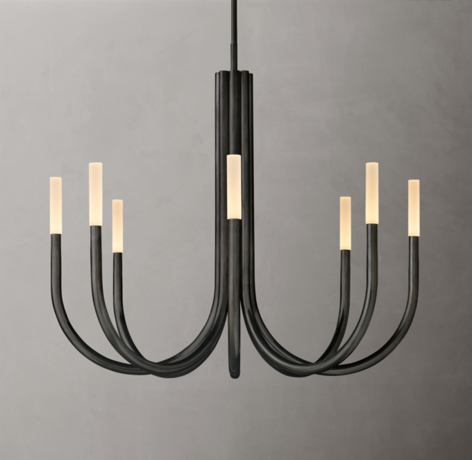 Rousseau Round Chandelier 38\"