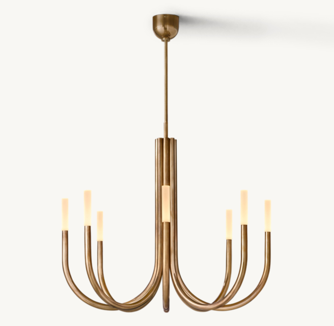 Rousseau Round Chandelier 38\"