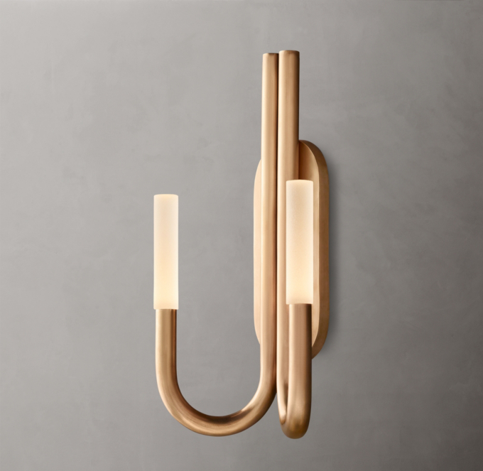 Rousseau Double Sconce 