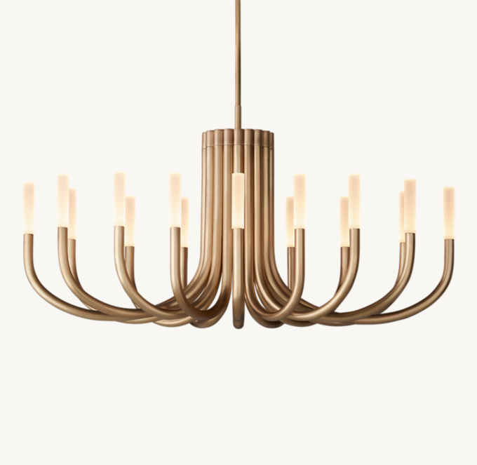 Rousseau Oval Chandelier 50\"