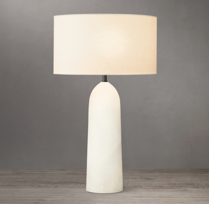 Sarezzo Stone Tapered Table Lamp