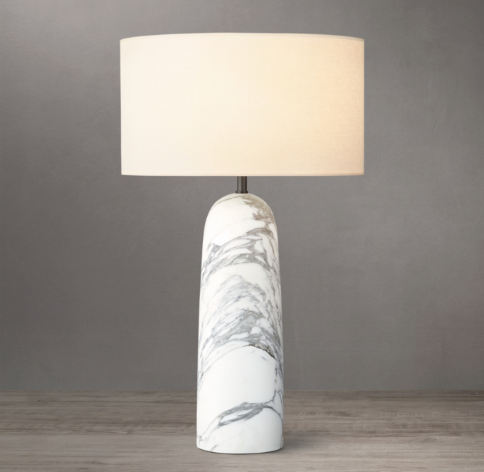 Sarezzo Stone Tapered Table Lamp