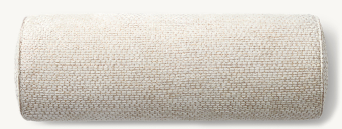 Italian Milana Brick Pillow Cover Bolster
