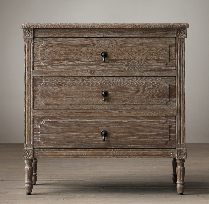 Louis XVI 30" Closed Nightstand
