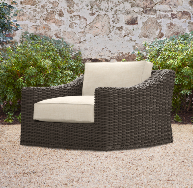 Provence Luxe Swivel Lounge Chair