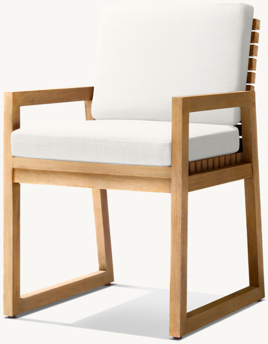 Caicos Teak Dining Armchair