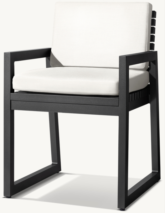 Caicos Aluminum Dining Armchair