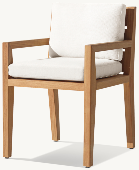 Maya Teak Dining Armchair