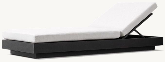 Maya Aluminum Chaise