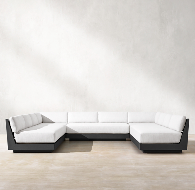 Maya Aluminum Modular Customizable Sectional