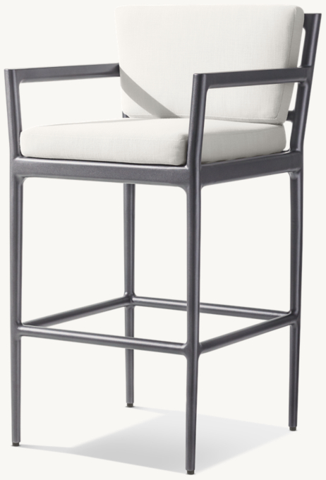 Laurel Aluminum Bar & Counter Stool