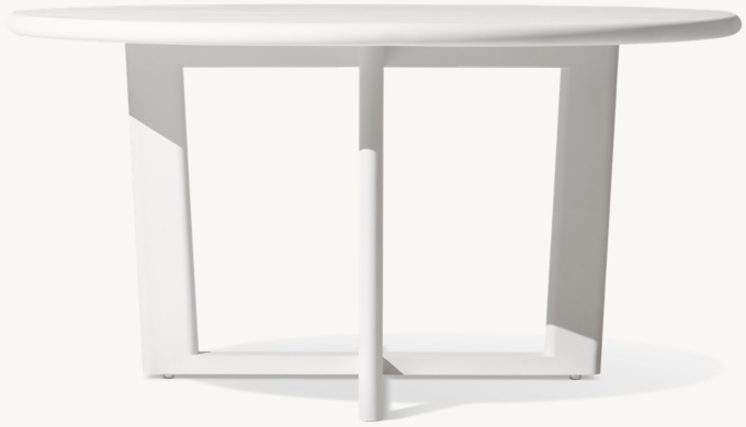 Mesa Aluminum Round Dining Table
