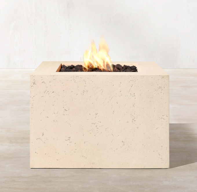 Ixtapa Square Fire Table