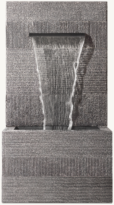 Vetro Wall Fountain 28\"