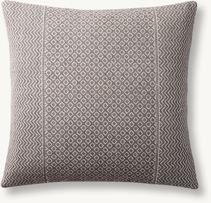 Mojave Diamond Band Outdoor Pillow Cover - Square